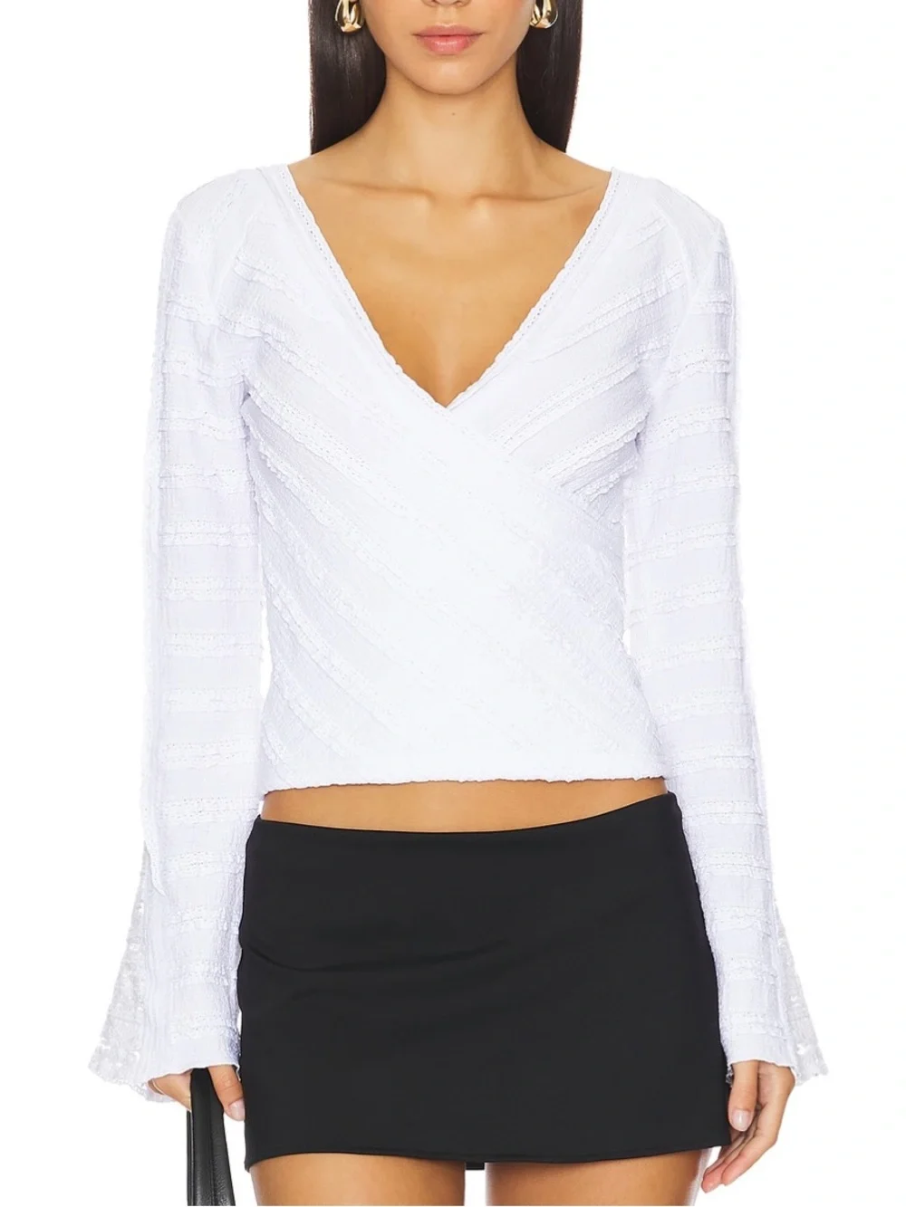 Reversible Free People Rocky Long Sleeve Top